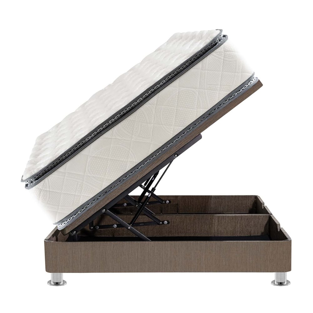 CAMA BOXET FORLI PISTONES CAPELLA PILLOW TOP QUEEN - 2