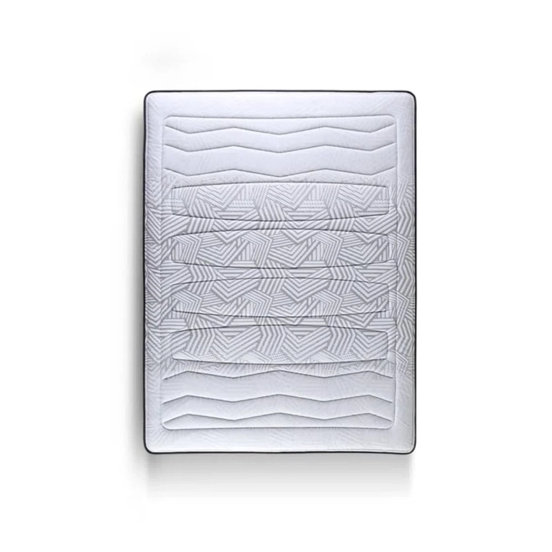 DORMITORIO EUROPEO ROSEN TEMPO QUEEN ISSEY GRAFITO + 2 VELADORES + 2 ALMOHADAS MEMORY MAX - 4