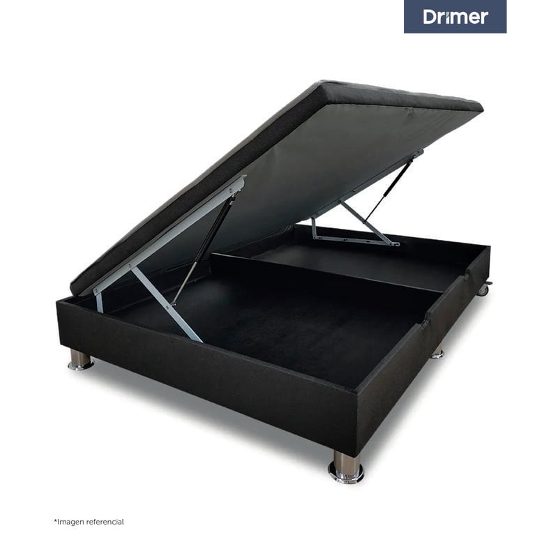 BASE DRIMER PRACTIBOX 2 PLAZAS GRIS - 1
