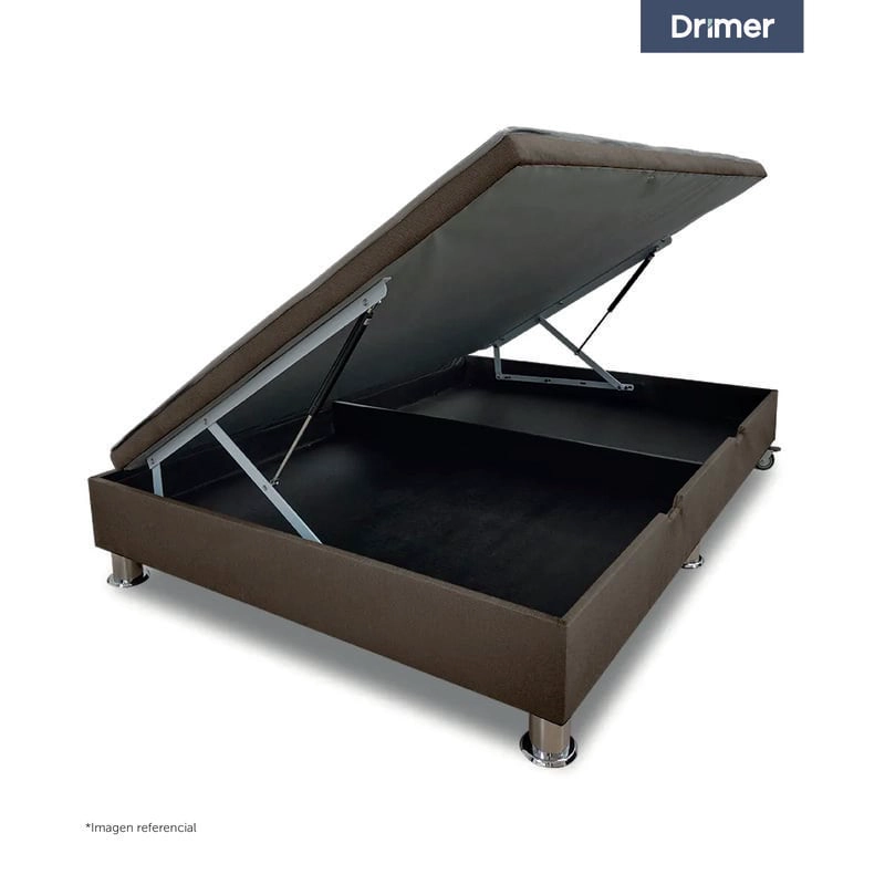 BASE DRIMER PRACTIBOX MARRÓN 1.5 PLAZAS - 1