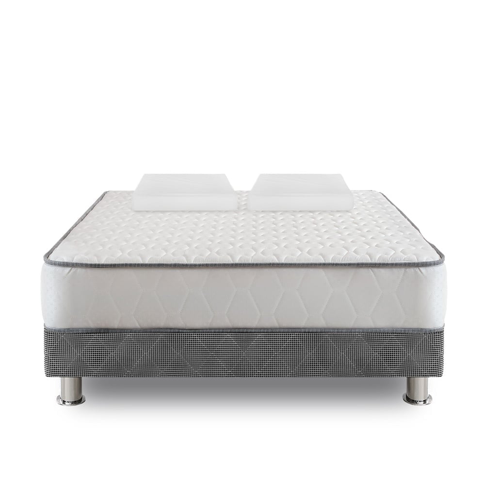 CAMA AMERICANA FORLI ELEGANT 2 PLAZAS + 02 ALMOHADAS NOTEX - 1
