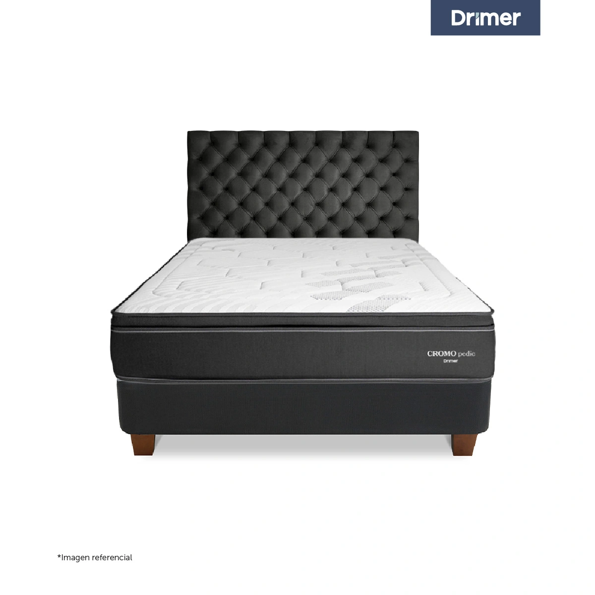DORMITORIO AMERICANO DRIMER CROMOPEDIC 1.5 PLAZAS - 2