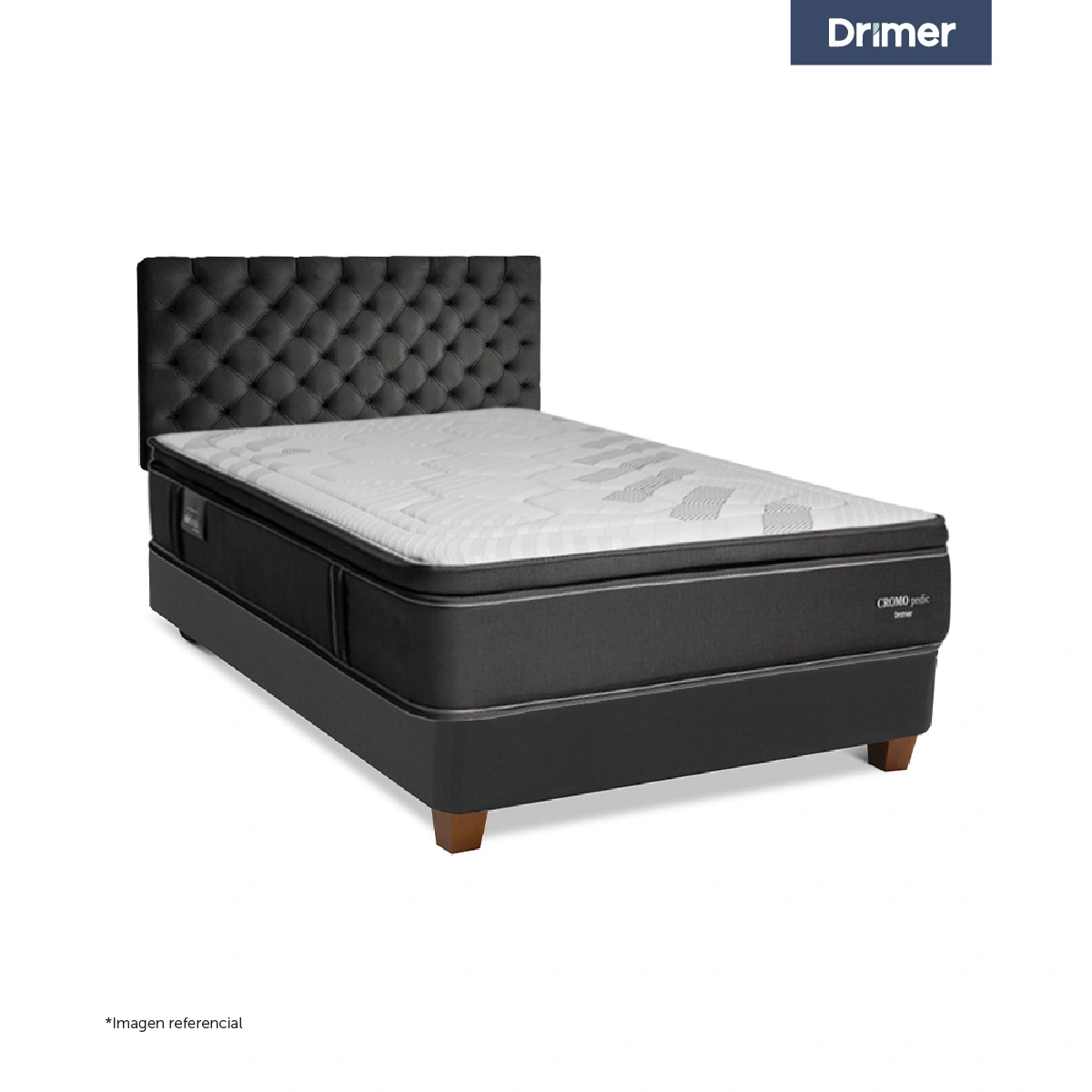 DORMITORIO AMERICANO DRIMER CROMOPEDIC 2 PLAZAS - 1