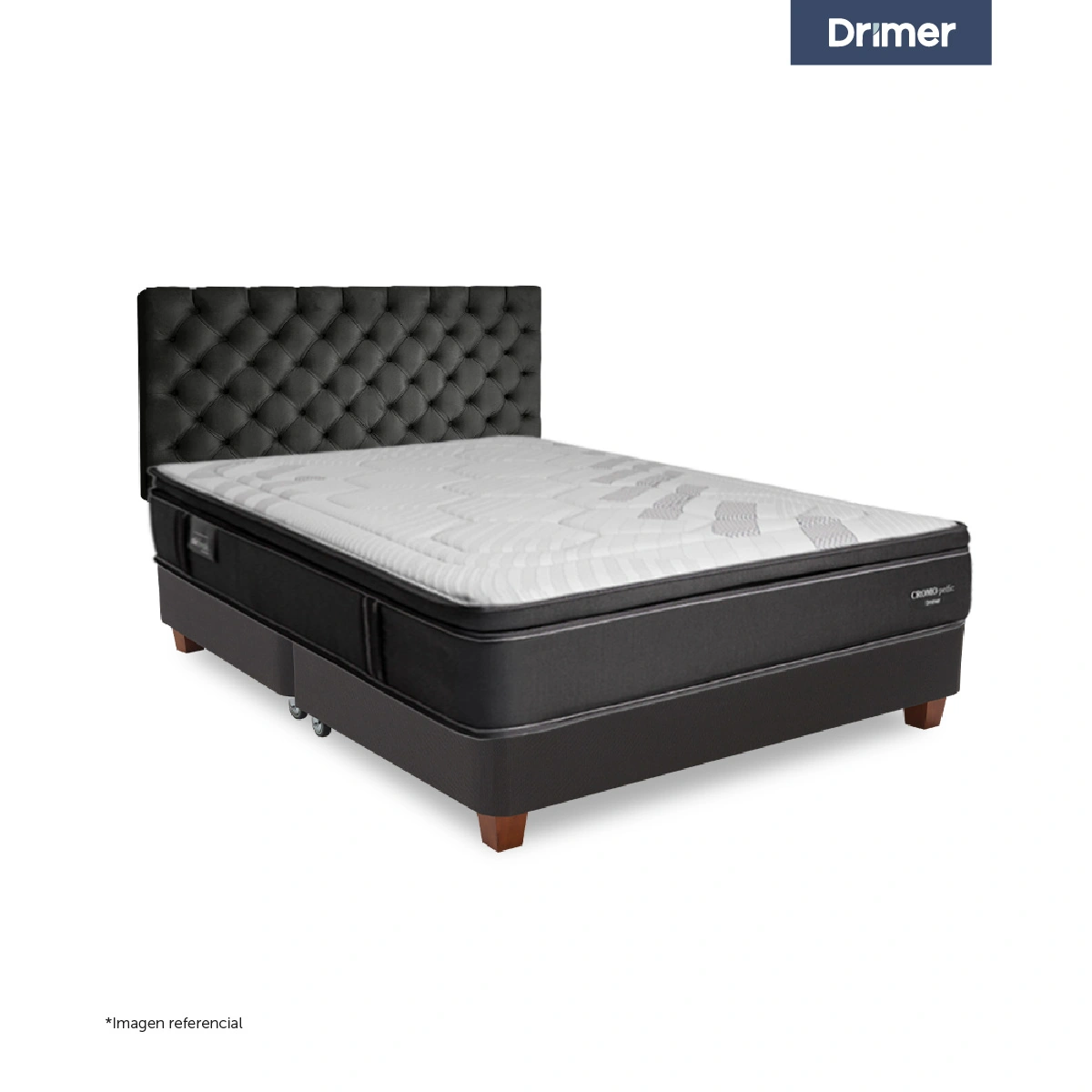 DORMITORIO AMERICANO DRIMER CROMOPEDIC QUEEN - 1