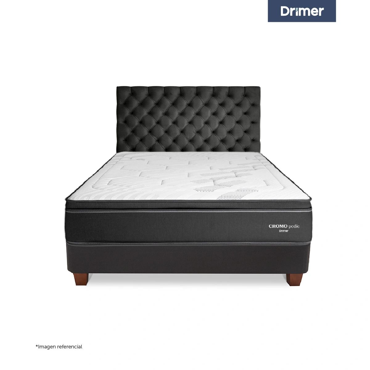 DORMITORIO AMERICANO DRIMER CROMOPEDIC QUEEN - 2