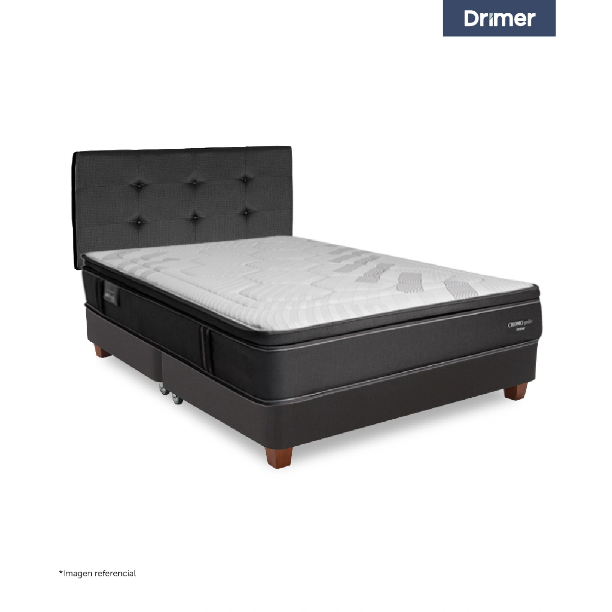 DORMITORIO AMERICANO DRIMER CROMOPEDIC KING - 1