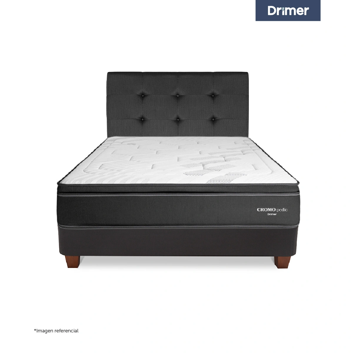 DORMITORIO AMERICANO DRIMER CROMOPEDIC KING - 2