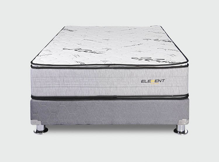 CAMA AMERICANA EL CISNE ELEMENT 2 PLAZAS BLANCO - 1