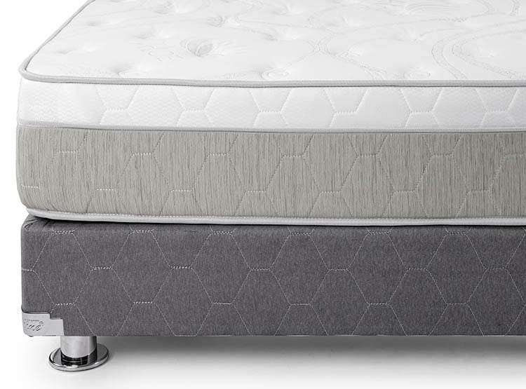 CAMA EL CISNE POCKET DINAMIC QUEEN BLANCO + 2 ALMOHADAS - 1