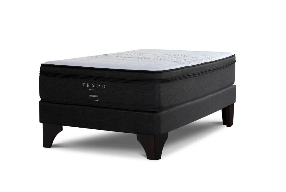DORMITORIO EUROPEO ROSEN TEMPO 2 PLAZAS ISSEY GRAFITO + 2 ALMOHADAS - 4
