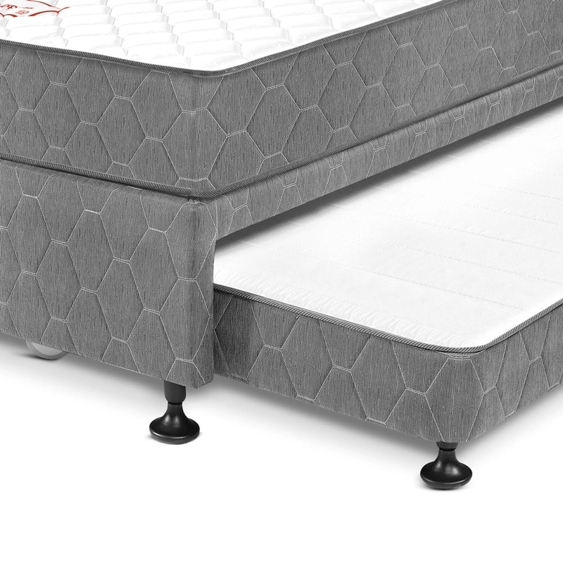 DORMITORIO DIVÁN PARAÍSO 1.5 PLAZAS + 1 ALMOHADA + PROTECTOR - 2