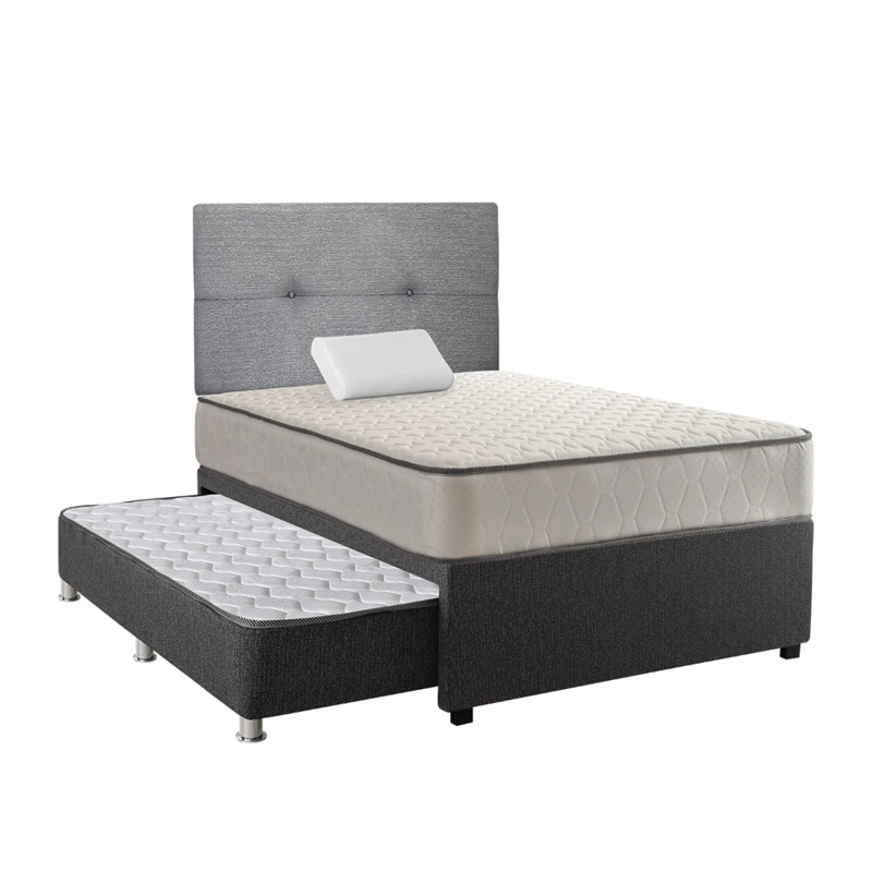 CAMA DIVÁN FORLI ELEGANT 1.5 PLAZAS + CABECERA - 1
