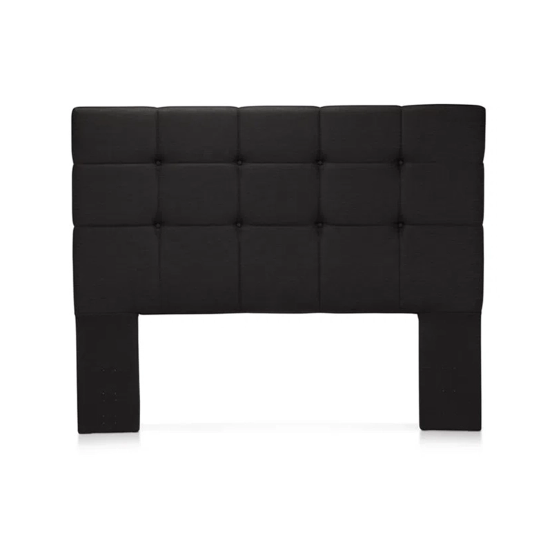 DORMITORIO EUROPEO ROSEN DRIVEN KING ISSEY GRAFITO + 2 VELADORES + 2 ALMOHADAS MEMORY MAX - 8