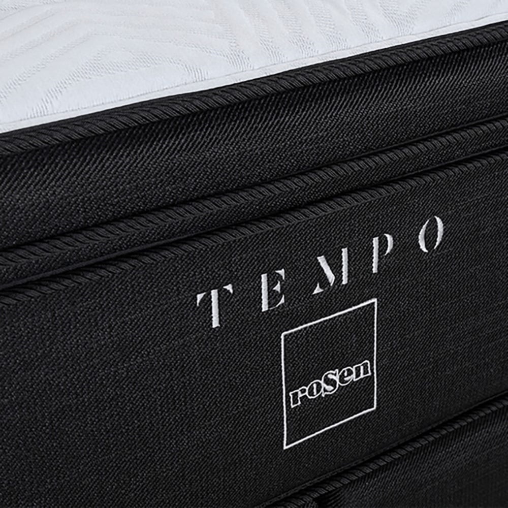 CAMA EUROPEA ROSEN TEMPO 2 PLAZAS NEGRO - 5