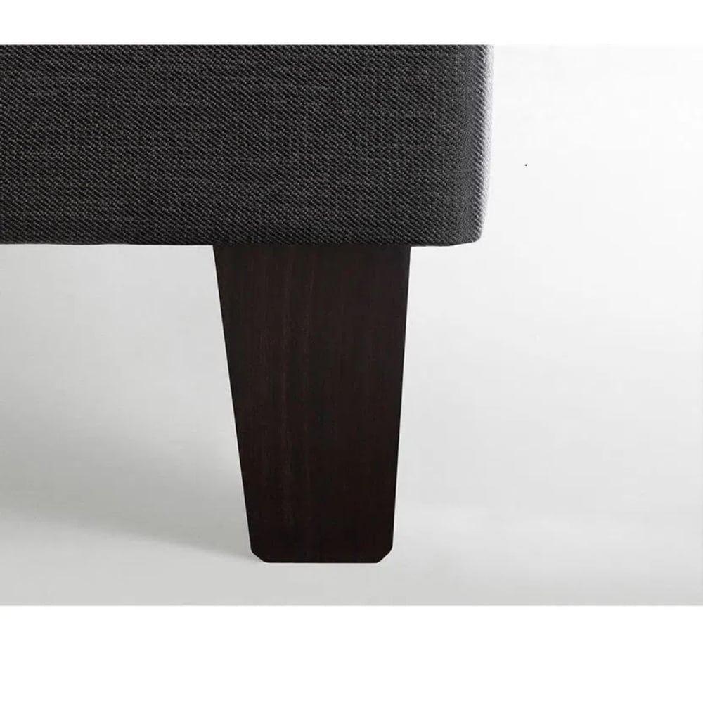 CAMA EUROPEA ROSEN TEMPO 2 PLAZAS NEGRO - 6