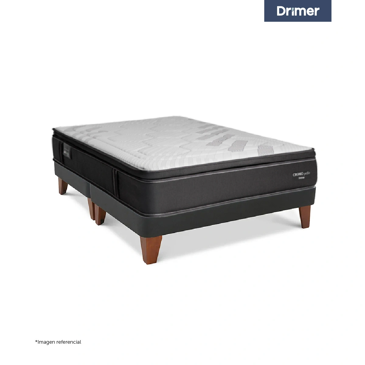 CAMA EUROPEA DRIMER CROMOPEDIC GOLD QUEEN - 1