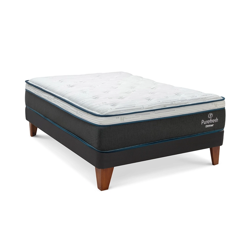 CAMA EUROPEA DRIMER GOLD PURE FRESH 2 PLAZAS - 1