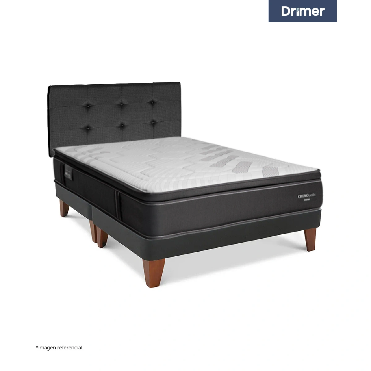 DORMITORIO EUROPEO DRIMER CROMOPEDIC GOLD KING - 1