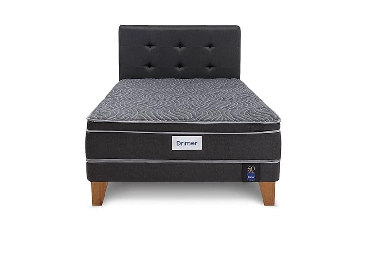 DORMITORIO EUROPEO DRIMER VENTUS 1.5 PLAZAS GOLD - 1