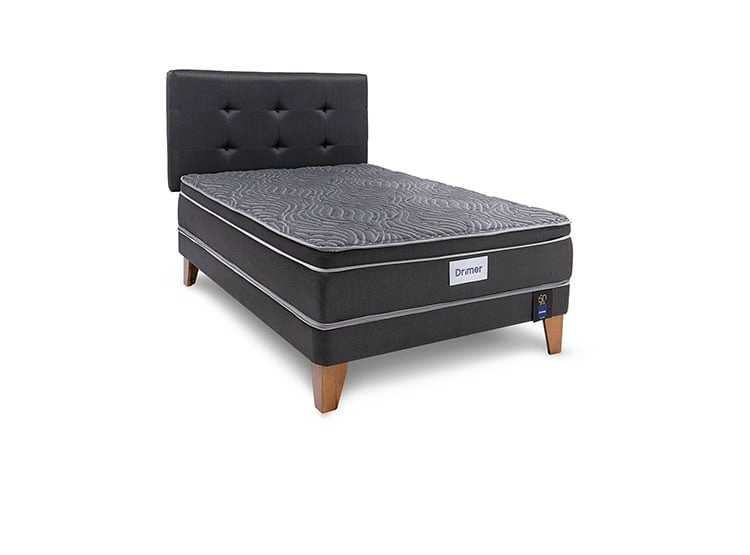 DORMITORIO EUROPEO DRIMER VENTUS 1.5 PLAZAS GOLD - 2