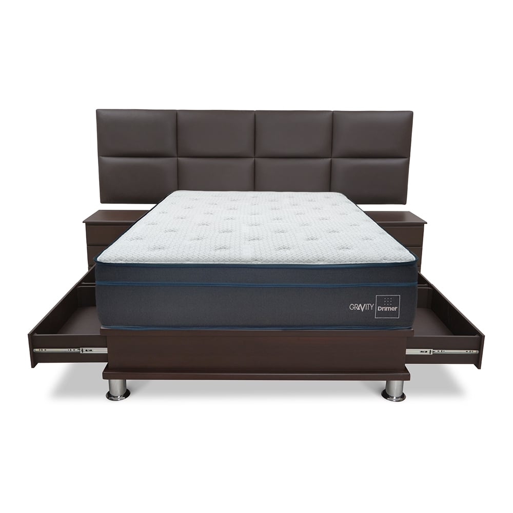 DORMITORIO AMERICANO DRIMER GRAVITY KING CON CAJONES SOFÍA - 2