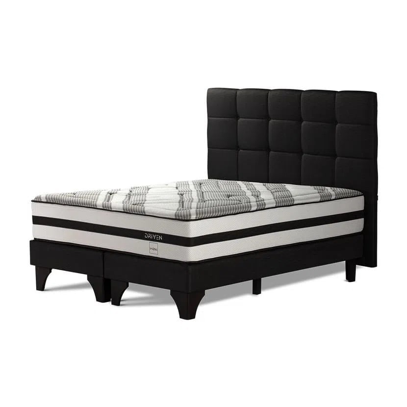 DORMITORIO EUROPEO ROSEN DRIVEN QUEEN ISSEY GRAFITO - 1