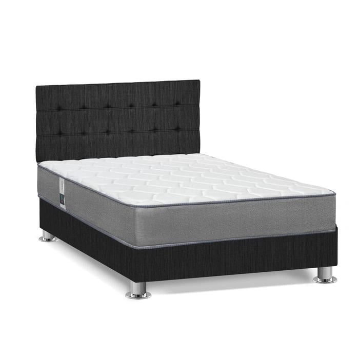 DORMITORIO AMERICANO FORLI POLARIS 2 PLAZAS + CABECERA + 2 ALMOHADAS + RECLINABLE FE - 3