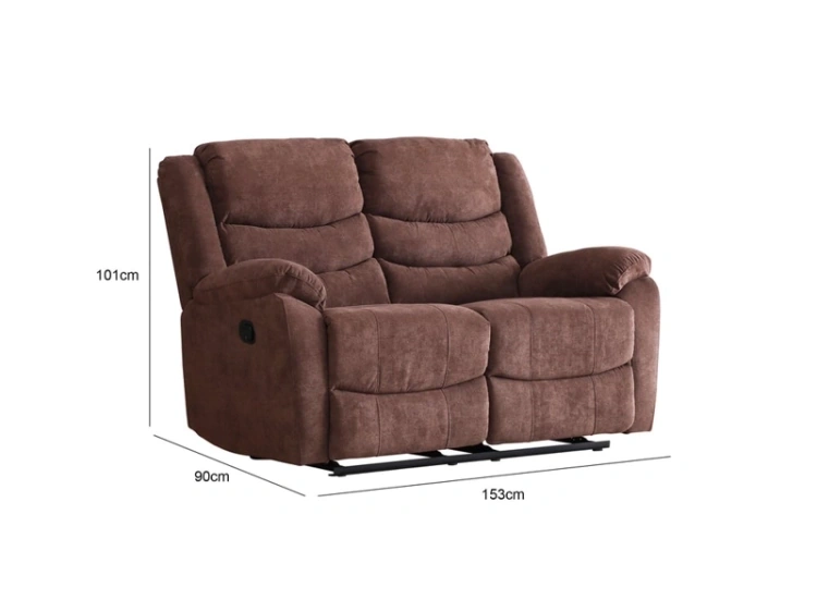 SILLÓN RECLINABLE RIPLEY HOME WOLF 2 CUERPOS MARRÓN - 3