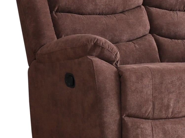 SILLÓN RECLINABLE RIPLEY HOME WOLF 2 CUERPOS MARRÓN - 7