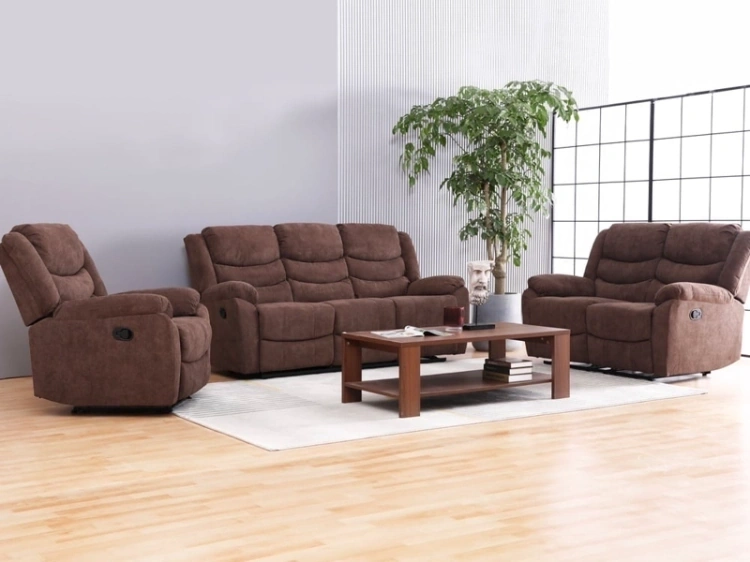 SILLÓN RECLINABLE RIPLEY HOME WOLF 2 CUERPOS MARRÓN - 9