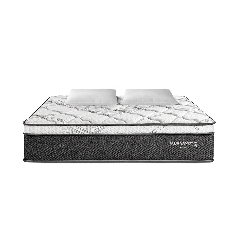 COLCHÓN PARAÍSO POCKET STAR 2 PLAZAS + 2 ALMOHADAS + PROTECTOR - 3