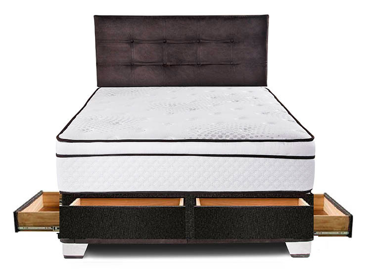 DORMITORIO EL CISNE CON CAJONES DINAMIC POCKET 2 PLAZAS - 1