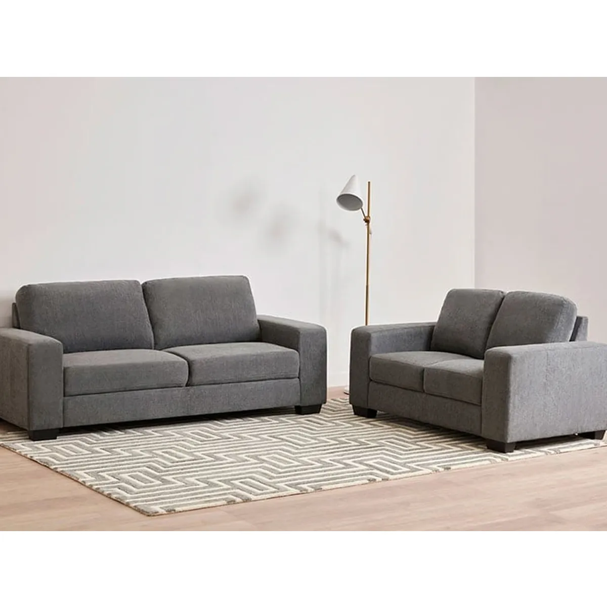 SOFÁ RIPLEY HOME NEW RUSSIAN 2 CUERPOS GRIS - 5