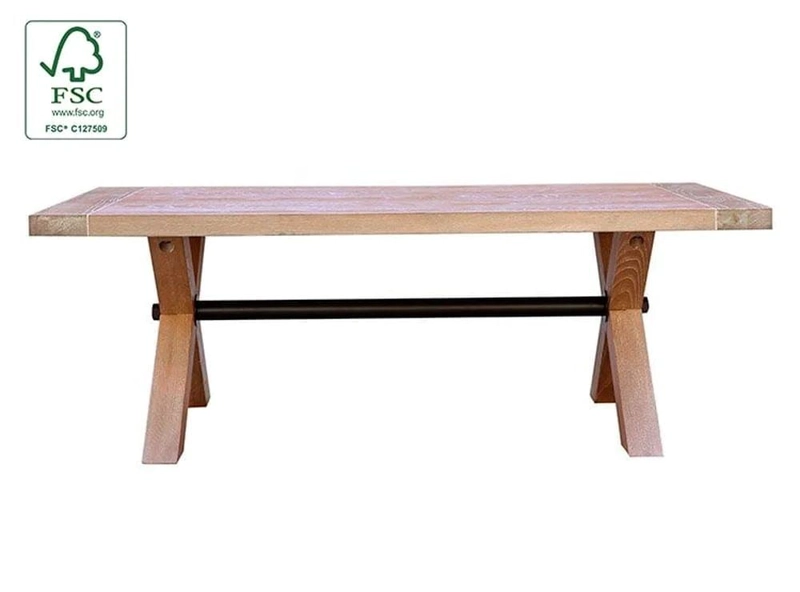 MESA DE COMEDOR MAISON LINETT CORSICA 180X100 CM - 2
