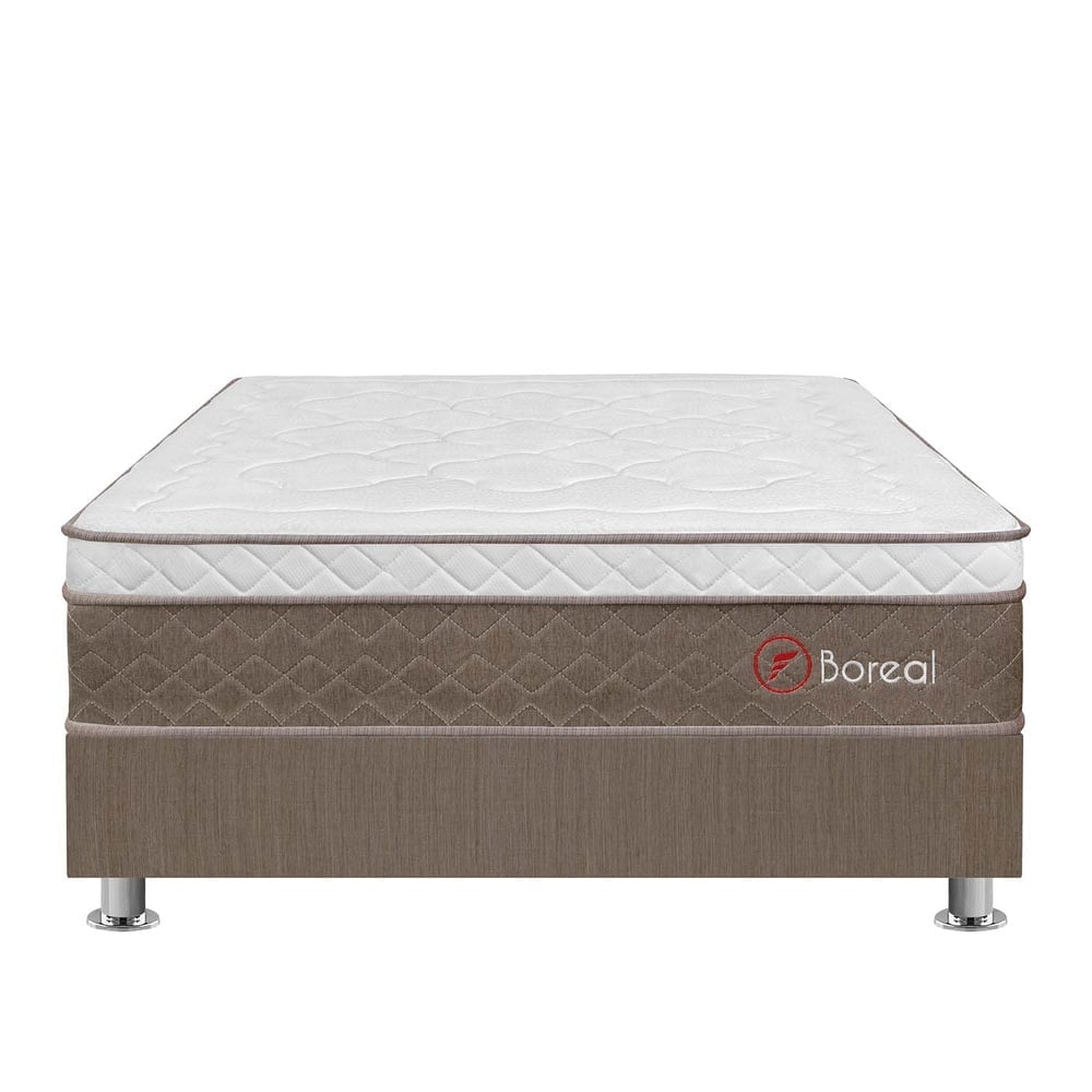 CAMA AMERICANA FORLI BOREAL POCKET SS 1.5 PLAZAS + CABECERA - 2