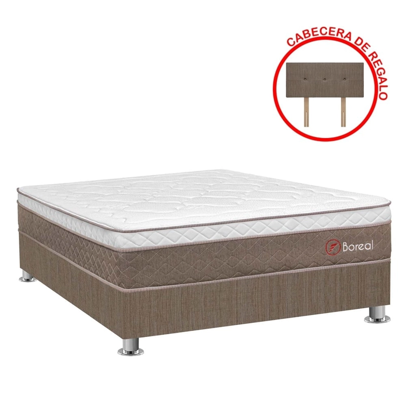 CAMA AMERICANA FORLI BOREAL POCKET SS 2 PLAZAS - 1
