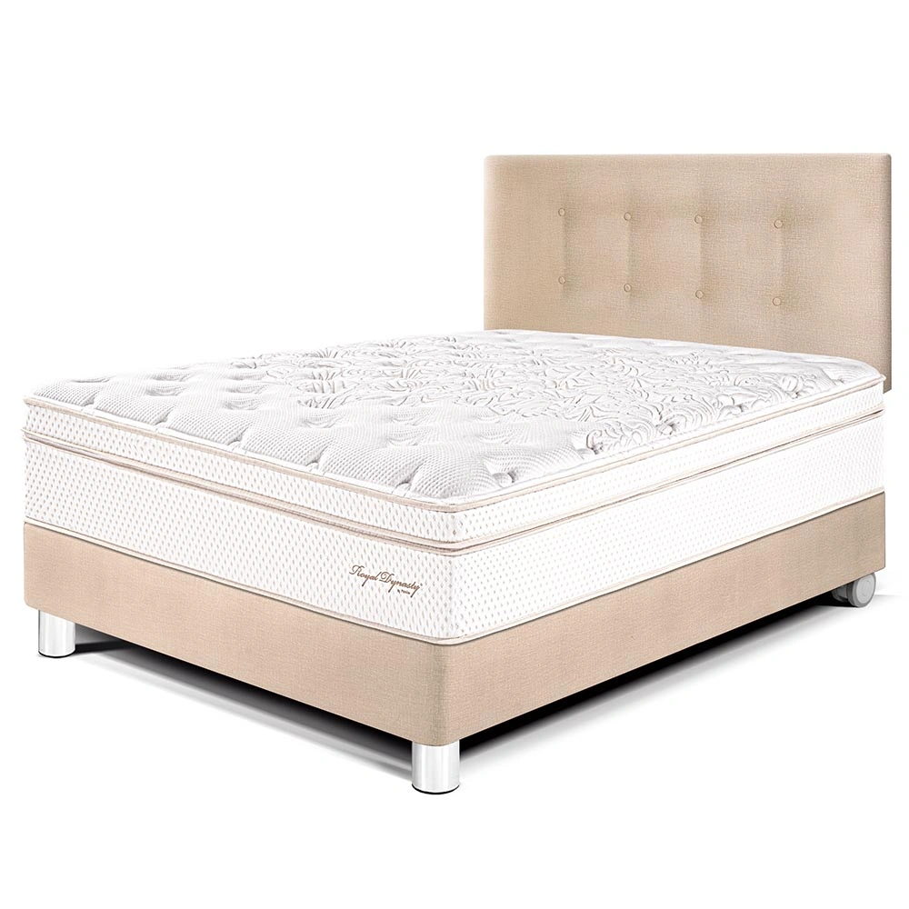 DORMITORIO PARAÍSO ROYAL DYNASTY 1.5 PLAZAS + 1 ALMOHADA VISCOELÁSTICA - 1