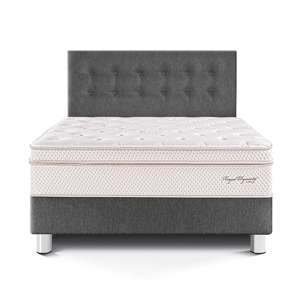 DORMITORIO PARAÍSO ROYAL DYNASTY QUEEN GRIS + 2 ALMOHADAS VISCOELÁSTICAS - 3