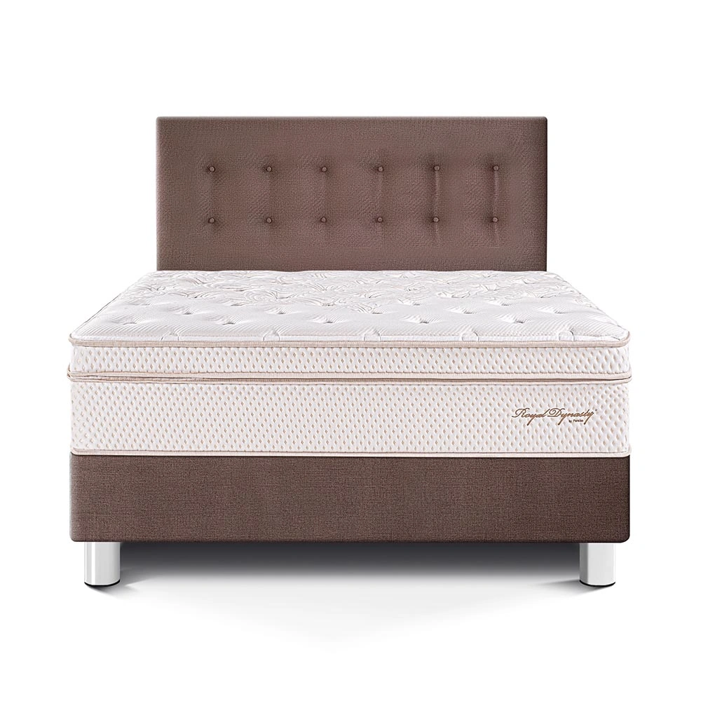 DORMITORIO PARAÍSO ROYAL DYNASTY QUEEN CHOCOLATE + 2 ALMOHADAS VISCOELÁSTICAS - 3
