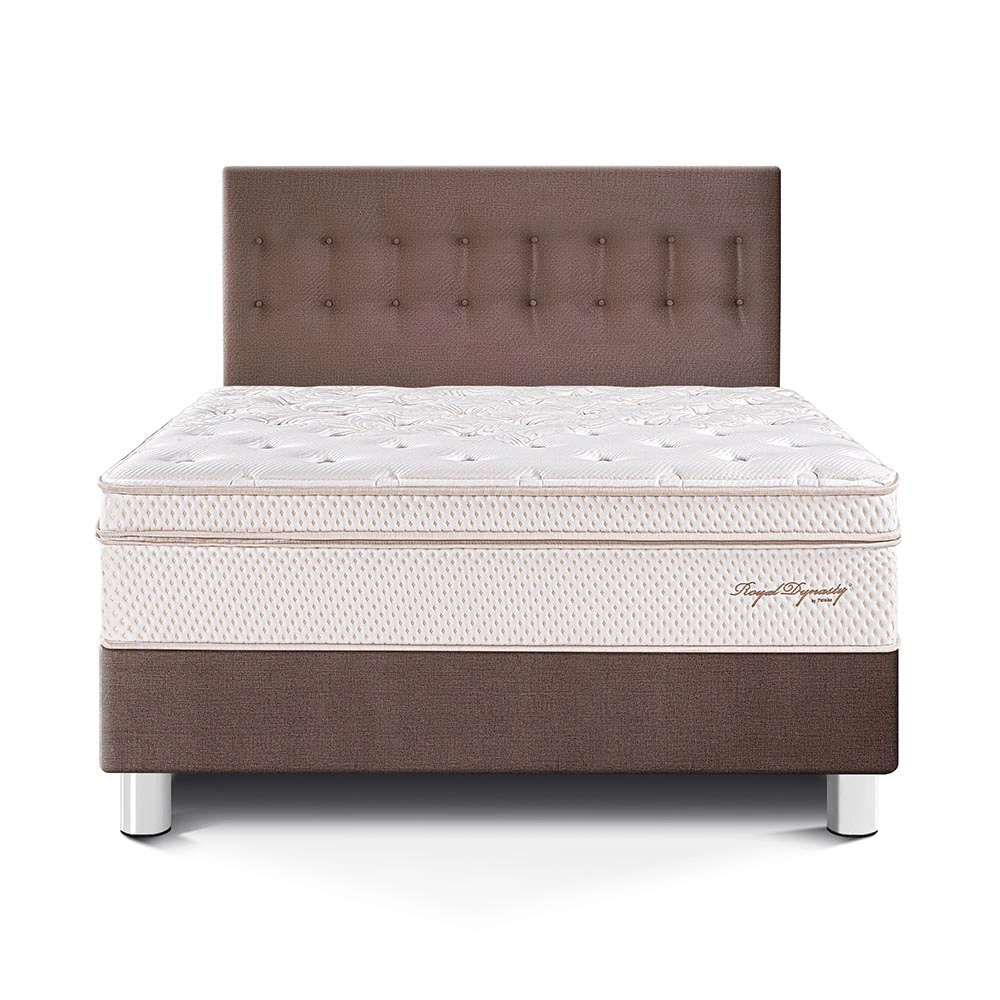 DORMITORIO PARAÍSO ROYAL DYNASTY KING CHOCOLATE + 2 ALMOHADAS VISCOELÁSTICAS - 3