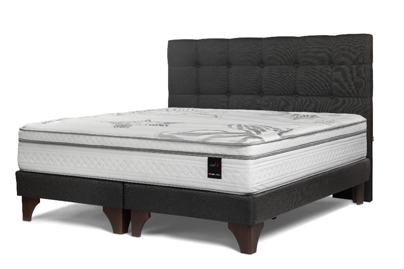DORMITORIO EUROPEO ROSEN ART 4 KING ISSEY GRAFITO - 1