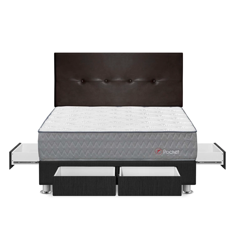 DORMITORIO CON CAJONES FORLI POCKET QUEEN - 2