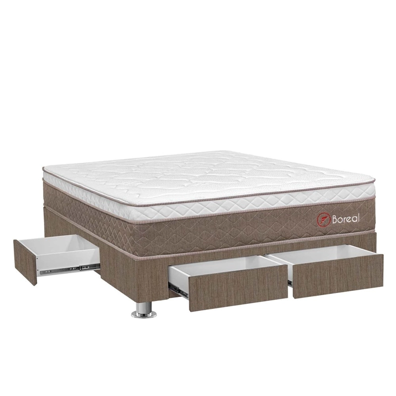 CAMA FORLI CON CAJONES BOREAL POCKET SS 2 PLAZAS - 1