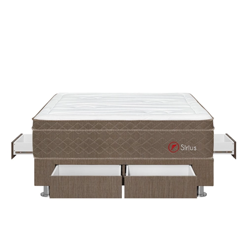 CAMA FORLI SIRIUS QUEEN 4 CAJONES - 1