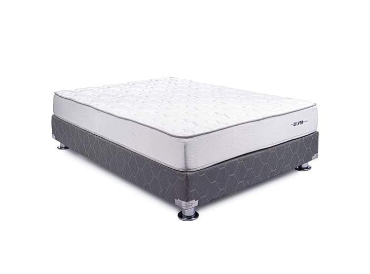 CAMA AMERICANA EL CISNE POCKET SILVER DE 2 PLAZAS - 2
