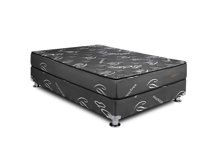 CAMA AMERICANA EL CISNE POCKET BLACK QUEEN - 2