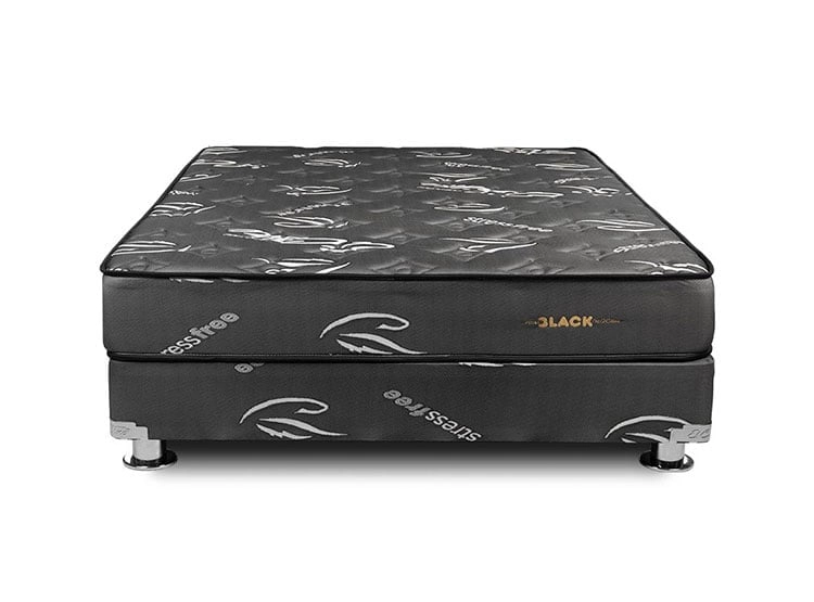 CAMA AMERICANA EL CISNE POCKET BLACK KING - 1
