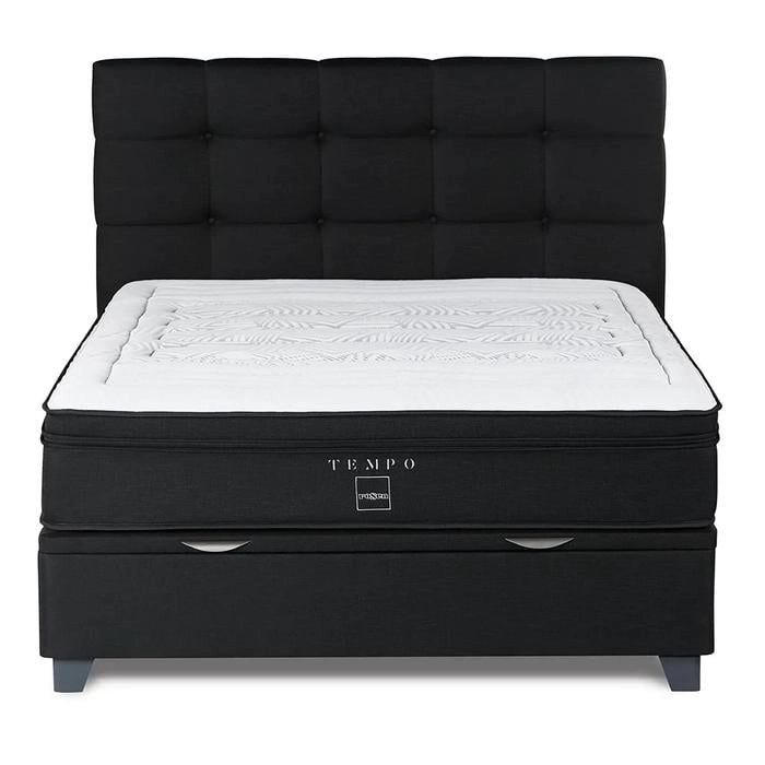 DORMITORIO BOXET ROSEN TEMPO 2 PLAZAS ISSEY GRAFITO - 3