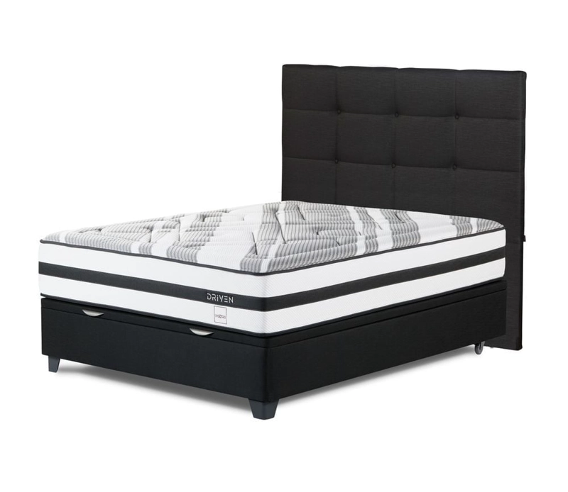 DORMITORIO BOXET ROSEN DRIVEN 2 PLAZAS ISSEY GRAFITO - 1