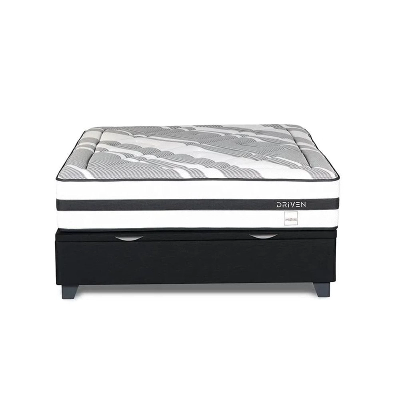DORMITORIO BOXET ROSEN DRIVEN 2 PLAZAS ISSEY GRAFITO - 5